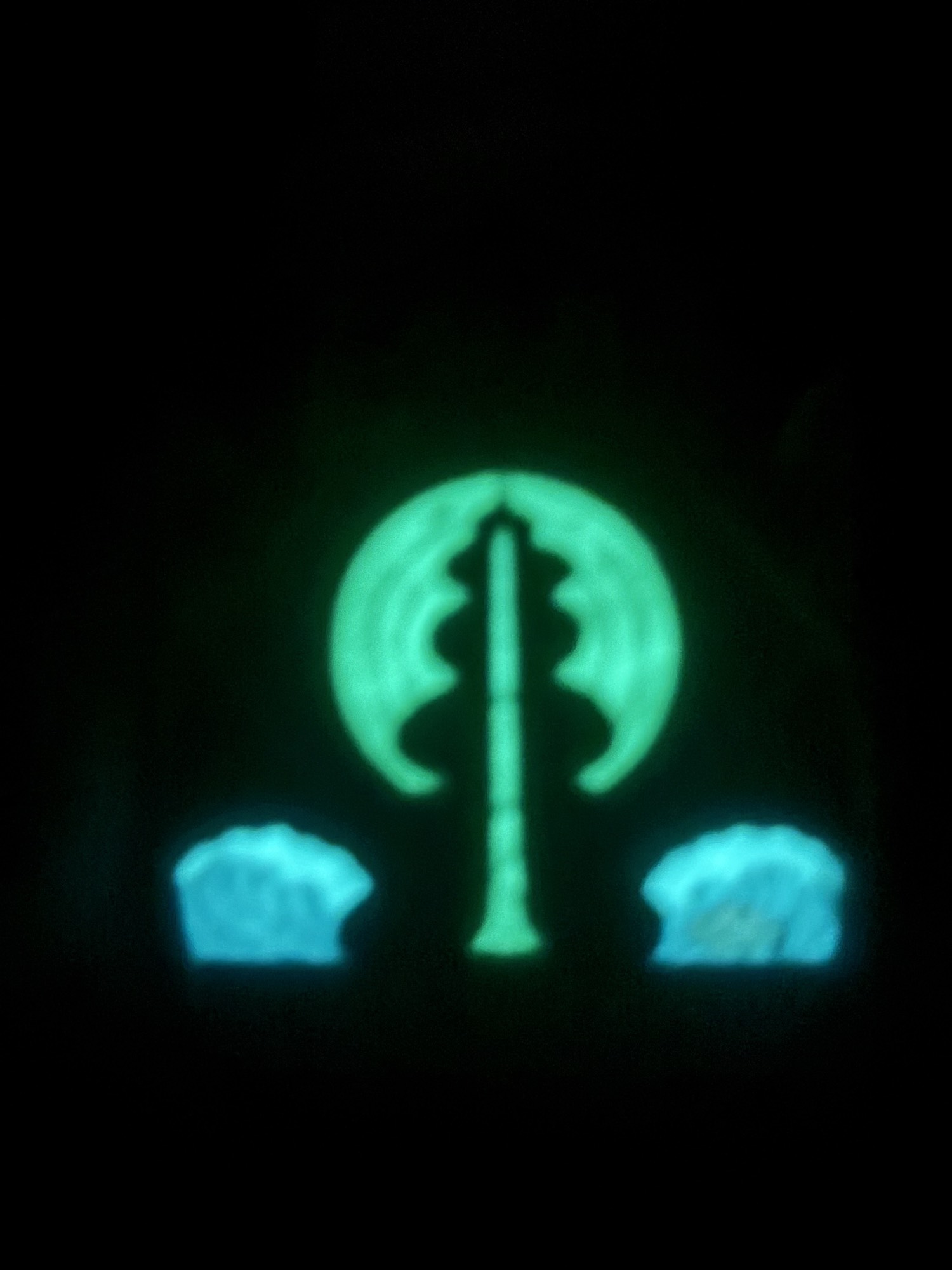 Z.O.R.T Founding Pilot Badge glowing in the dark