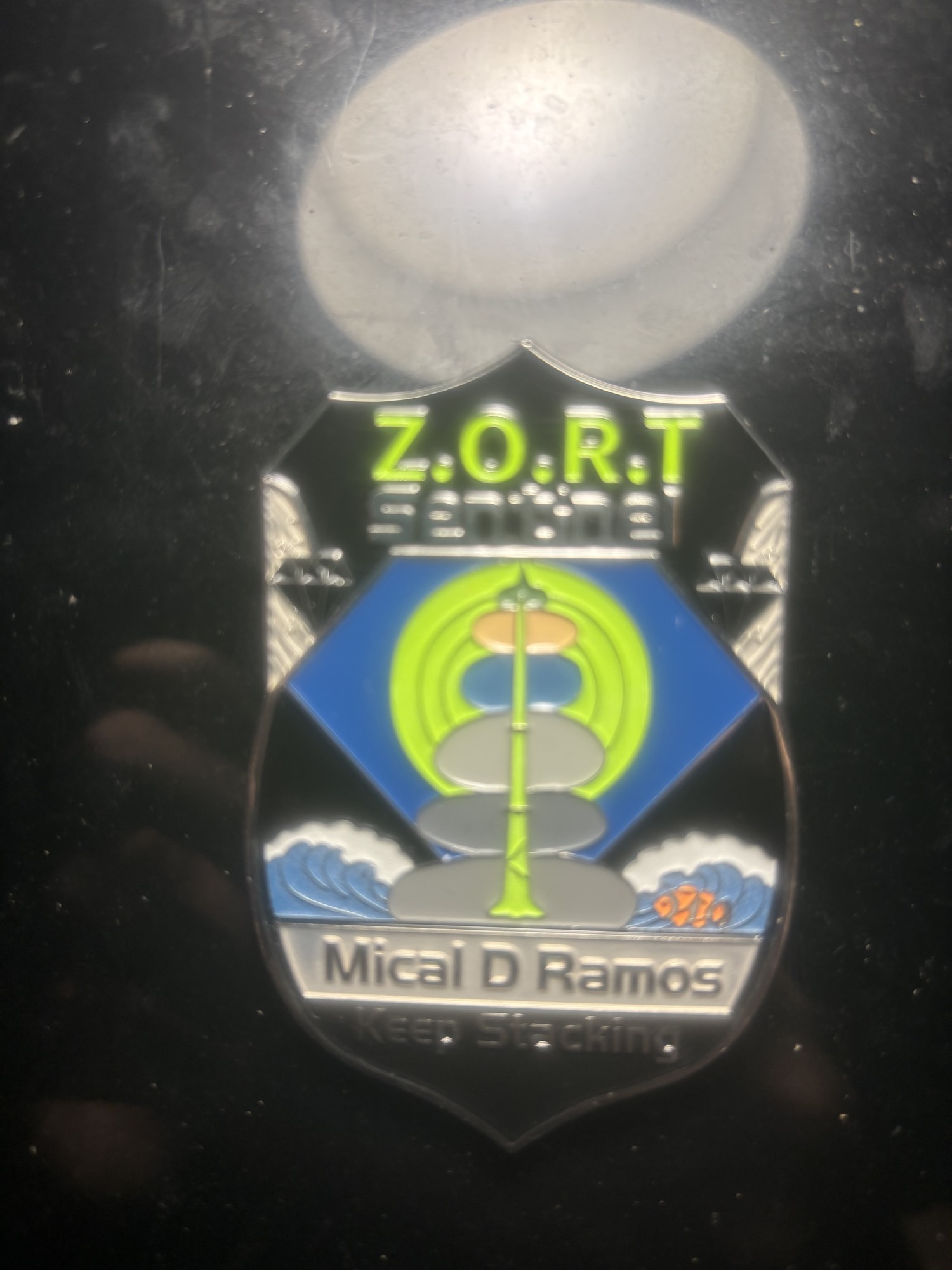 Z.O.R.T Founding Pilot Badge soft enamel 1/50 series